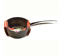 WECOOK! Granite Casserole à induction complète 20 cm, aluminium forgé, antiadhésif, écologique, sans PFOA, manche en acier professionnel, convient à toutes les cuisines, vitrocéramique, gaz