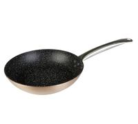 WECOOK! Professional Poêle à Frire 24cm, Induction, Pierre Antiadhésive sans PFOA, Aluminium Forgé, Épaisseur 2,8 mm, Copper, Poignée en Acier Inox., Vitrocéramique, Gaz, Four