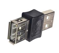 Wectirc Connecteurs USB 2.0 AF/AM Convertisseur Coupleur - Câble de Chargeur Connecteur Droit Mâle vers Femelle | Pour Voiture Voyage Maison Bureau PC Téléphone Tablette