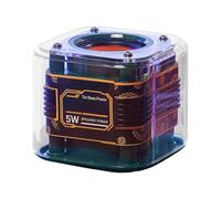 Wectirc Enceinte intelligente | Caisson de basses stéréo portables - Lecteurs intelligents pour chambre à coucher, randonnée, vélo, douche, plage, bureau, voiture, garage, feu de camp, fêtes, cour