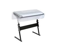 Wectirc Housse de clavier numérique transparente et étanche | Protection pliable et résistante à la saleté pour la maison, la salle de classe, les cours de musique, les musiciens, les étudiants, les