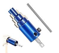Wectirc Outil d'extraction de tuyau pour perceuse, extracteur de rupture de tuyau de robinet, outil de remplacement de valve de robinet portable pour chantier de construction, techniciens d'entretien