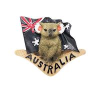 Wedare Australie 3D Koala Drapeau Aimant de réfrigérateur Touristique Souvenir de Voyage Autocollant Aimant de réfrigérateur, Australie, Home Décoration de Cuisine Collection à partir de Chine
