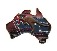 Wedaredai Australie kangourou 3d Aimant de réfrigérateur souvenirs de voyage Collection, Australie Aimant de réfrigérateur Maison et décoration de cuisine magnétique Autocollant
