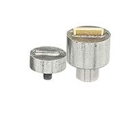 Weddecor 10 mm ovale Œillet Œillets 2 Pièces Die Set outil pour Green Machine universelle pour l'artisanat en cuir, Réparation tissu, rideaux TRAVAiL Accessoires de mode