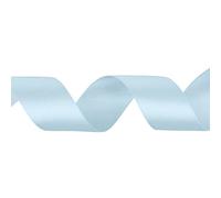 WedDecor 10 mm x 25m Bleu Ciel Double Face Satin Rouleau de Ruban - Bobine de Tissu de Polyester pour la Couture, Art et Artisanat, Bows, Robes, Emballage des Cadeaux - Décoration pour