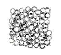 WedDecor 10mm Self-Piercing Banner Oeillets pour Semi-Automatique Œillet Machine, Durable Acier Oeillets sans Rondelles pour Bannières, Piscine Housse Ou Enseignes, 500pcs