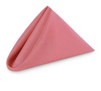 WedDecor 20 Pouce Jaune Citron Coton Polyester Table Serviette pour Maison, Hôtel, Repas, Marriage, Banquet, Fête, Fêtes, Ourlé Bords Léger & Lavable en Machine, Simple - Rose Poudré, 1