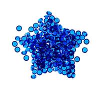 WedDecor 4.5mm Apple Vert Décorations de Table Acrylique Diamant Cristaux Confettis pour Mariage Décoration, Vase Réservoir, Table Centerpiece - Bleu Roi, 2.5mm, 4.5mm, 6mm