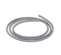 WedDecor 4mm Large Rond Élastique Corde Corde Choc Cordon Fil Câble à Nouer pour Perles Bijoux Cordon, Bâche,Cheveux Liens, DIY Loisirs Créatifs Bracelets Colliers, Motif Jacquard - Gris, 10 Metres