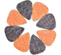 WedDecor Guitare Médiators Ultraléger Acoustique Guitare Basse Électrique Ukulélé Instruments Feutre Médiators M/Lourd 3mm Épais Jauges Jazz Jouer, 10pcs, Assortis Couleurs - Design-2