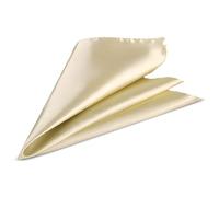 WedDecor Hommes Satin Mouchoir Poche Carré Uni Coloré Mouchoir - Souple Polyester Mouchoir Beau Accessoire Mode pour Noël Fête, Mariage, Habillé Occasions