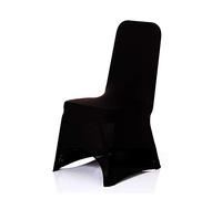 WedDecor Housse de Chaise Mariage Moderne en élasthanne Housse de Chaise, Couverture de Chaise pour Salle à Manger Slipcover Bouquet, Décoration, Hôtel, Restaurant, Anniversaire, 1 Pc