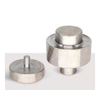 WedDecor Œillets Installation Die Compatible pour Vert Main Machine à Presse pour Rideaux, Artisanat Bricolage Projets, Travail du Cuir, Vinyle Bannières, 40mm