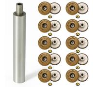 WedDecor Laiton Jeans Boutons Bronze Couleur avec Main Outil pour Pièce de Rechange, Fixation Éléments de Fixation en Jean Pantalon, Vestes, Vêtements en Cuir, Mode Vêtements, 20mm