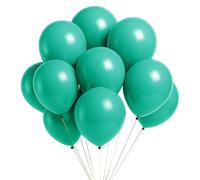 WedDecor Latex Ballons pour Anniversaire, Mariage, Saint Valentin Jour, Thème Fête - Vert, 50pcs