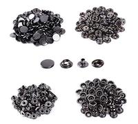 WedDecor Lot de 10 grands boutons pression en fer robuste de 15 mm pour maroquinerie, housse de bateau, réparation, remplacement, vêtements, bronze