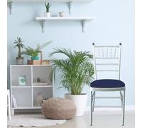 WedDecor Lot de 4 housses de siège de chaise extensibles en élasthanne pour Chiavari, amovibles et lavables, violet