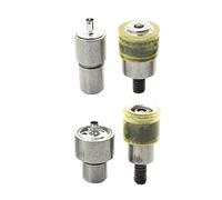 WedDecor Lot de 4 matrices d'installation de boutons pression longs compatibles avec machine à presser à la main Bleu 10 mm