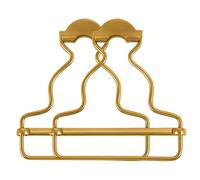 WedDecor Métal Salopette & Salopette Boucles Réglable Clips Bracelet Tongs Fermoir Attaches pour Bretelles, Sacs, Bavette, Combinaison, Robes, 45mm - Bronze, 45MM