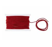 Weddecor Nylon Tressé Cordon 1.5 mm Paracord Satin Entortillé Synthétique Corde Queue de Rat Cordons pour Artisanat, Perlage, Macramé, Gland,DIY Projets, Accessoires, 10M - Burgancy, 10M