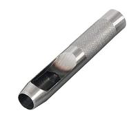 Weddecor Perforateur creux de découpe pour le travail du cuir, du caoutchouc, du tissu synthétique, de la tôle fine, des joints, outil ultra résistant, en acier massif et métal, Acier, 19 mm