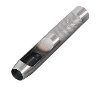 Weddecor Perforateur creux de découpe pour le travail du cuir, du caoutchouc, du tissu synthétique, de la tôle fine, des joints, outil ultra résistant, en acier massif et métal, Acier, 20 mm