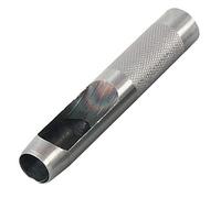 Weddecor Perforateur creux de découpe pour le travail du cuir, du caoutchouc, du tissu synthétique, de la tôle fine, des joints, outil ultra résistant, en acier massif et métal, Acier, 25mm