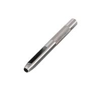 Weddecor Perforateur creux de découpe pour le travail du cuir, du caoutchouc, du tissu synthétique, de la tôle fine, des joints, outil ultra résistant, en acier massif et métal, Acier, 4 mm