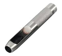 Weddecor Perforatrice Creuse pour Cuir - 16 mm - en Acier Massif - pour Le Travail du Cuir - Joint en Caoutchouc - Feuille Fine en Laiton - Outil de Coupe