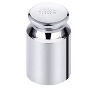 WedDecor Poids de Calibration 100g - en Acier Inoxydable Plaqué Chrome - Étalonnage Précis pour Balances Numériques, Joaillerie, Cuisine et Laboratoire - Tolérance +/- 0,003g