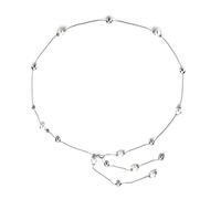 WedDecor pour Femme Perle Strass Taille Breloque Ceinture Chaîne Mode Accessoires pour Décontracté, Habillé Et Ouest Tenues, S'Adapte À Taille De 40 "