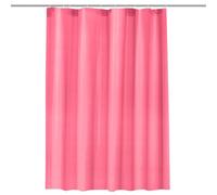WedDecor Rideau de douche imperméable et résistant à la moisissure pour salle de bain avec 12 crochets en plastique blanc Rose vif 180 x 180 cm