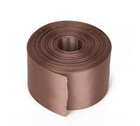 WedDecor Rouleau de ruban en polyester satiné double face pour emballage cadeau, 40 mm x 25 m pour mariage, Noël, nœud pour les cheveux, artisanat, couture, décoration de gâteau d'anniversaire
