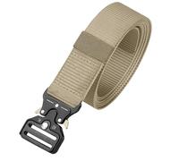 WedDecor Sangle en nylon robuste à dégagement rapide de 3,8 cm pour la randonnée, l'extérieur et une utilisation décontractée, ceinture de combat pour pantalon cargo, ceinture tactique pour usage
