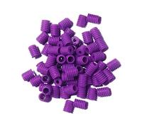 WedDecor Silicone Cordon Serrures Réglable Curseur Bouton Non Dérapant Extrémité Bouchon Fermoir Durable Boucles pour Élastique Cordons, Lacets de Chaussures, Sacs à Dos, Faisant Visage Housse