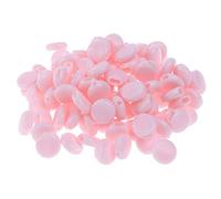 WedDecor Silicone Cordon Serrures Réglable Curseur Bouton Non Dérapant Extrémité Bouchon Fermoir Durable Boucles pour Élastique Cordons, Lacets de Chaussures, Sacs à Dos, Faisant Visage Housse