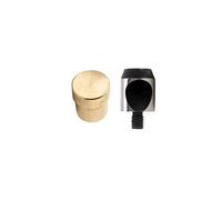 Weddecor Trou Couper Poinçon Matrice Outil pour Multiples Couches, Doré Base Setter, Utiliser Avec Universel Main Machine à Presse pour Tissus & DIY Cuir Artisanat - 17mm