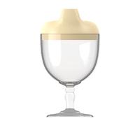 Weddflower Gobelet Bebe Tum Tum Tasse Sippy Tasse En Plastique Enfant En Bas âGe Alimentation Tasses Boisson Vin Verre Lait Bouteille Jaune