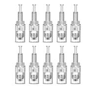 WeddHuis 10 pcs Cartouche d'aiguilles 36 broches,modèle universel,stylo de microneedling,cartouches d'aiguilles,rouleau à micro-aiguilles automatique,stylo de needling réglable,pour dermapen