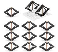 WeddHuis 10 Pcs Réparation de Boîte de Panneau de Commutation Réparation de Prise Électrique Murale Réglable Outil de Réparation de Boîte de Commutation Tige de Support de Vis de Réparateur