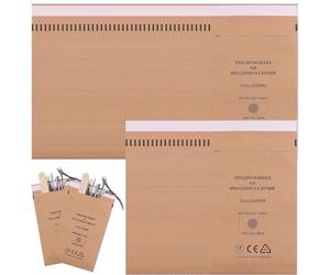 WeddHuis 100 Pièces Sachets de Stérilisation 130 x 200 mm Pochettes Auto Scellantes pour Autoclave Outils de Manucure Tatouage Pédicure