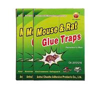 WeddHuis 3 Plaques Piège à Souris Pièges à Rats,Collantes Souris, Plaques de glu Anti Souris Anti Rat - Grande Taille(21x15,5 cm)