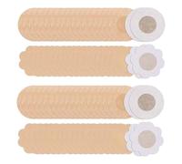 WeddHuis 80 Pièces Protège-tétons Invisibles, Jetables, Autocollants, Cache Tétons Cache-tétons Pétales de Sein Autocollants, Cache Teton Femme, Respirants Couvre Seins Mamelons