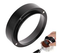 WeddHuis Dosierring Café Barista Accessoire Support Magnétique Support à Filtre Accessoire Trémie en Alliage d'Aluminium Dosiertrémie Accessoire Expresso pour Barista à la Maison (51mm)