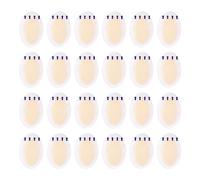WeddHuis Lot de 24 pansements pour cloques sur le talon, patchs en gel, coussinets de talon, prévention des ampoules pour orteils et mains, peau protectrice