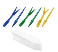WeddHuis Lot de 3 Outils de Repiquage avec Étiquettes, Pique-Plant et Fourche pour Semis, Rempotage, Changement de Terre (15cm)