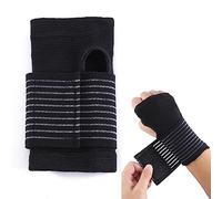 WeddHuis Orthèse élastique de Poignet pour Douleurs Articulaires - Idéale pour les Entorses, Microtraumatismes Répétés, Tendinites, et Blessures du Sportif