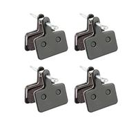 WeddHuis Plaquettes de Frein,4 paires,Harz Halbmetall Mountainbike Scheibenbremse,adaptées pour Tektro Shimano TRP Deore Br-M575 B01s Mt200 M525 M515 T615,plaquette de frein avant et arriere