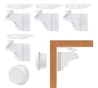 WeddHuis Sécurité Bébé, 4 serrures avec 1 clé, magnétique, invisible, sans perçage ni vis, Tiroir Armoires, Verrous, Cabinet de sécurité, bloc porte, bloque tiroir aimant